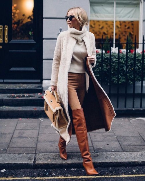 Apa yang perlu dipakai dengan kot. Barisan foto yang dibuat buih