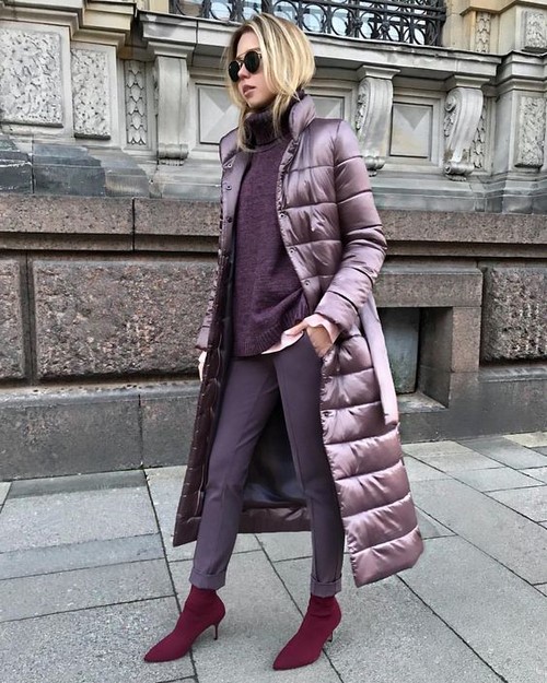 Apa yang perlu dipakai dengan kot. Barisan foto yang dibuat buih