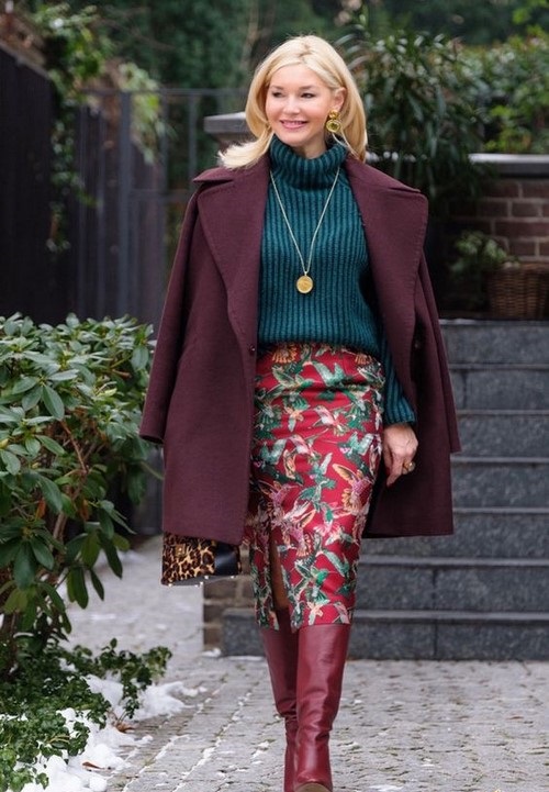 Apa yang perlu dipakai dengan kot. Barisan foto yang dibuat buih