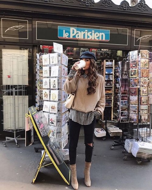 Kvinne store. Originale sett, stil i stil med stor størrelse