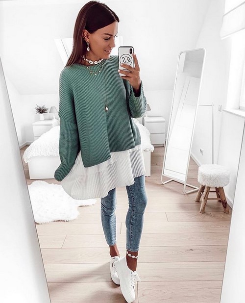 Kvinne store. Originale sett, stil i stil med stor størrelse