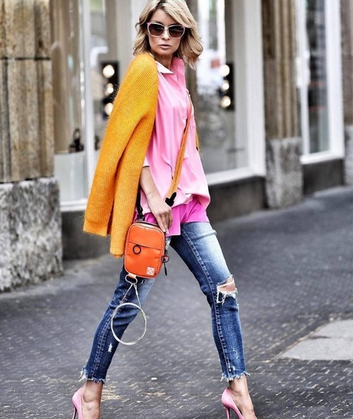 Kvinne store. Originale sett, stil i stil med stor størrelse