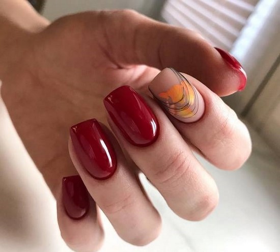 Només la manicura de moda per a diferents longituds i formes d'ungles. Els exemples més bonics