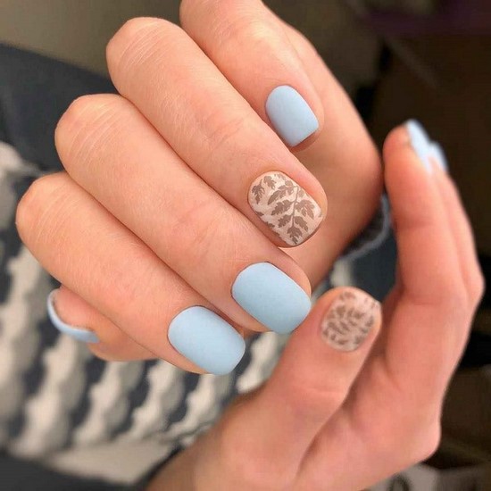 Només la manicura de moda per a diferents longituds i formes d'ungles. Els exemples més bonics