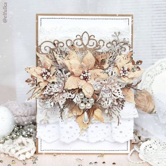 DIY novoroční karty - fotografické nápady