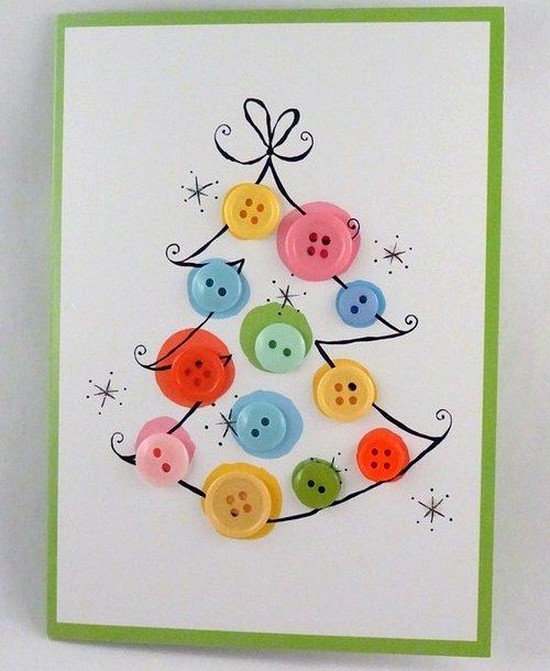 DIY novoroční karty - fotografické nápady