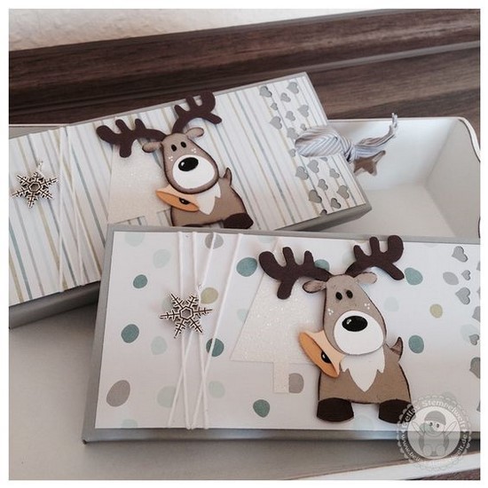 DIY novoroční karty - fotografické nápady