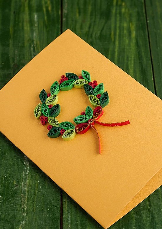 DIY novoroční karty - fotografické nápady