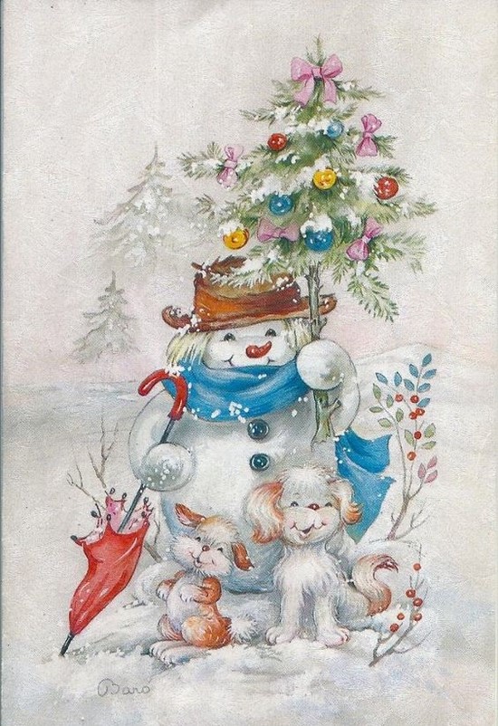 DIY novoroční karty - fotografické nápady