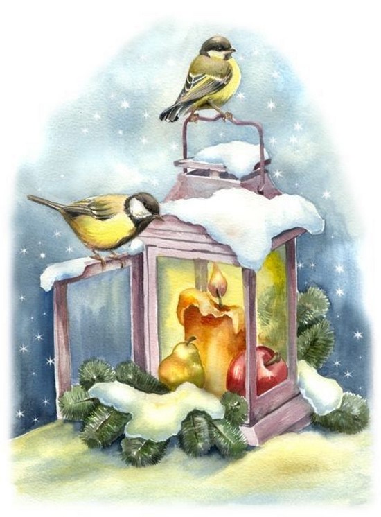 DIY novoroční karty - fotografické nápady