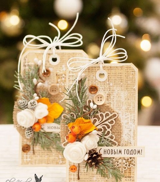 DIY novoroční karty - fotografické nápady